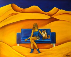 Adaptation - Sofigael M. - Huile sur lin