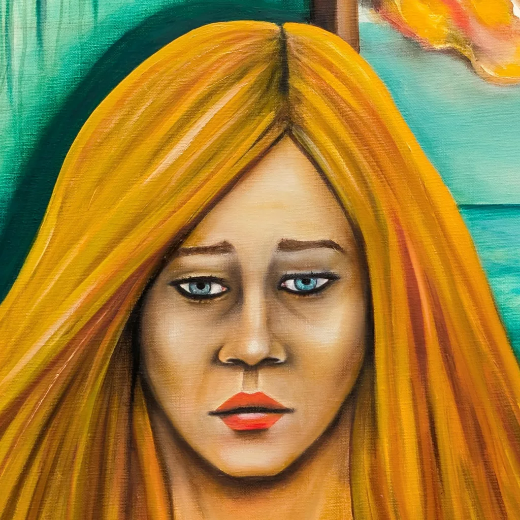 La fin des vacances - Sofigael M. 2024 - Huile sur lin - Art contemporain