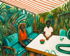 Malaise -Sofigael M. 2025 - Huile sur lin - 73 x 92 cm