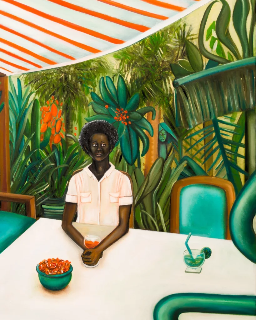 Malaise - Sofigael M. 2025 - Huile sur lin - 73 x 92 cm