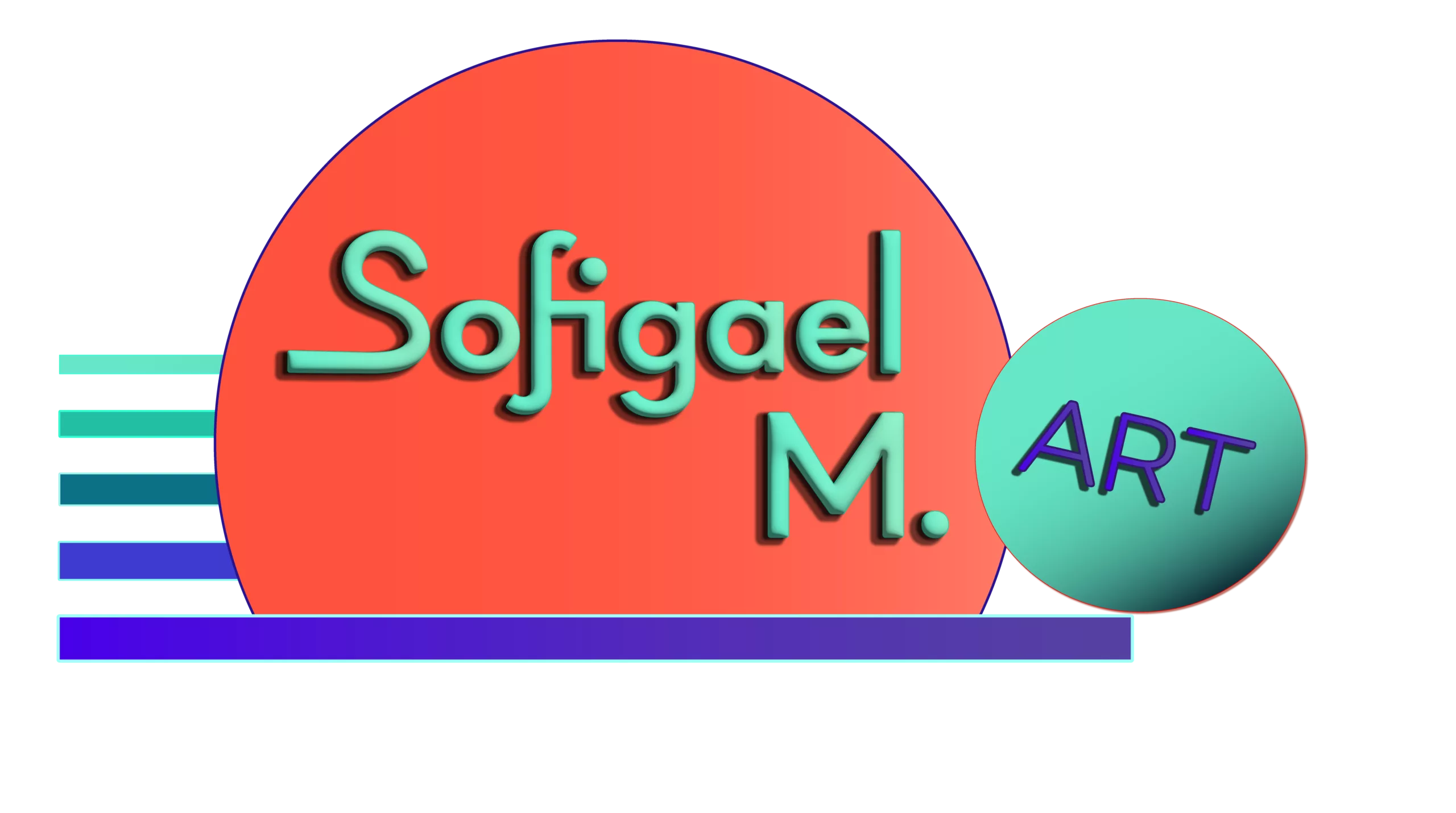 Logo Sofigael M. ART • Sophie-Gaëlle Martin • 2026