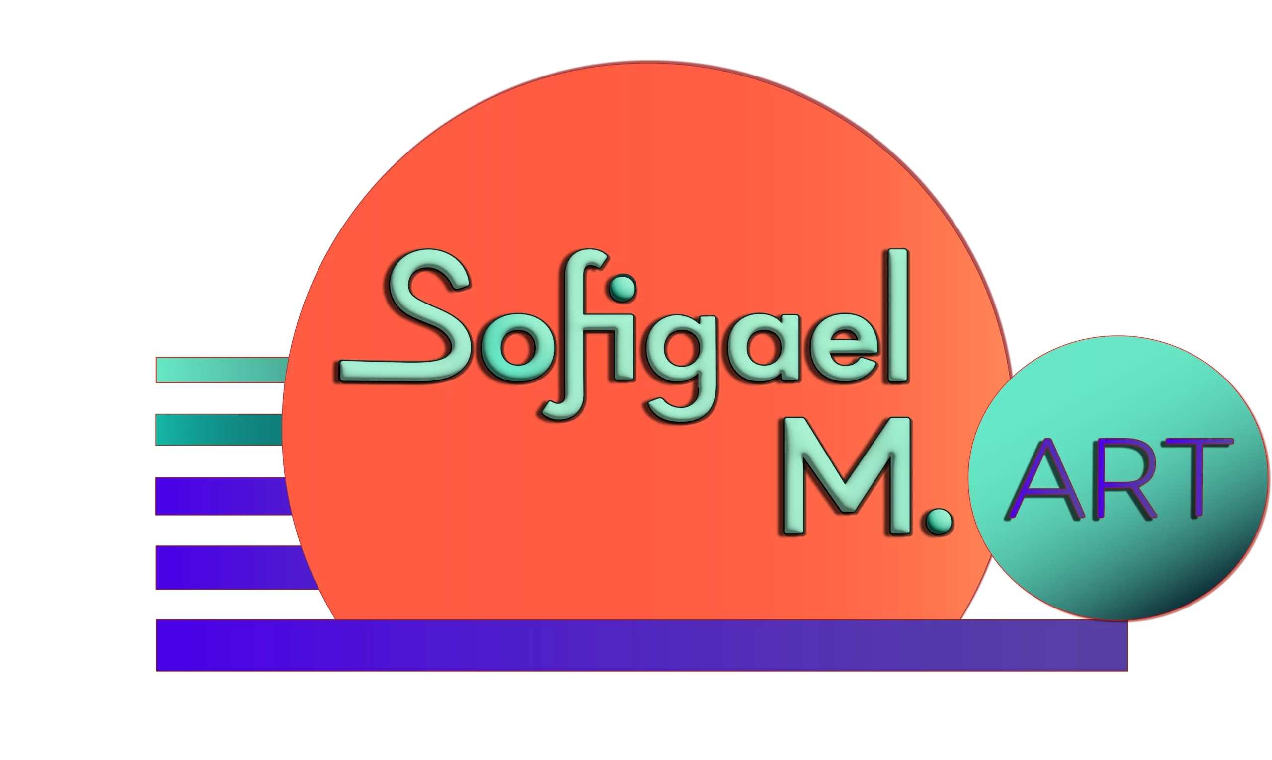 Logo Sofigael M. ART • Sophie-Gaëlle Martin • 2026