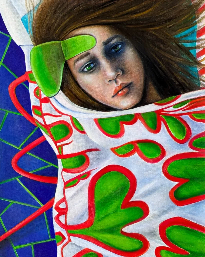 Dream house • Sofigael M. • Huile sur lin • 65 x 81 cm • 2026